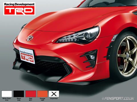 TRD Front Spoiler - Version 2 - No LED - GT86