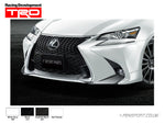 TRD Front Spoiler - White Nova 083 - GS300h & GS450h