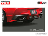 TRD GR Rear Bumper Spoiler - GR86