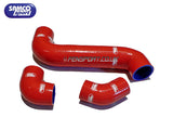 Red Samco Intercooler Hose Set for Starlet Turbo EP82