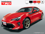 TRD Front Spoiler - Version 2 - With LED Lights - GT86