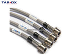 Tarox Stainless Braided Brake Lines - GR Yaris