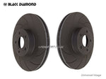 Brake Discs - Rear -  12 Groove Rear Discs - 278mm - Yaris 1.3 & 1.8 ZSP90