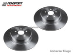 Brake Discs - Rear - 259mm - Lexus CT200h