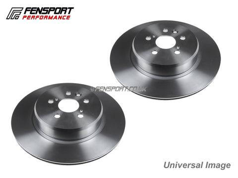 Brake Discs - Rear - 278mm - Yaris 1.3 & 1.8 ZSP90