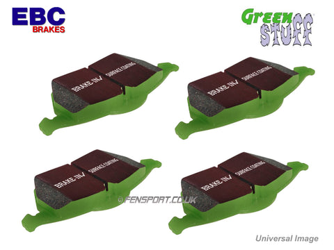 Brake Pads - Front - EBC Greenstuff - GT4 ST165 & GT4 ST185 Twin Piston