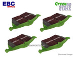 Brake Pads - Front - EBC Greenstuff - MR2 Mk2 Rev 2 & 3, Levin 20V Twin Piston