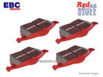 Brake Pads - Front - EBC Redstuff - IS200, RS200, Supra JZA80 2 Piston