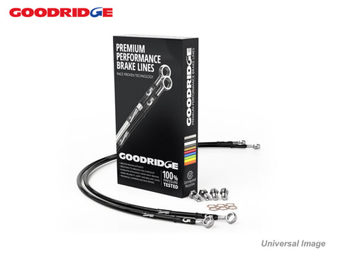 Goodridge Brake Hose Kit - Zinc Plated - Celica 140 & 190 T Sport ZZT23#