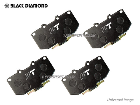 Brake Pads - Front - Black Diamond Predator - Auris SR180 UK Build