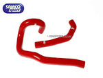 Red Samco Radiator Hose Set for Supra MA70 Turbo