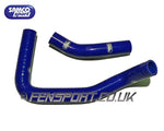 Blue Samco Radiator Hose Set for Corolla AE86