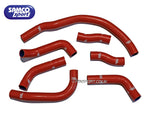 Red Samco Coolant Hose Set for MR2 MK2 Rev3 Turbo